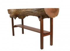 Live-Edge Console Table- Available to Purchase
